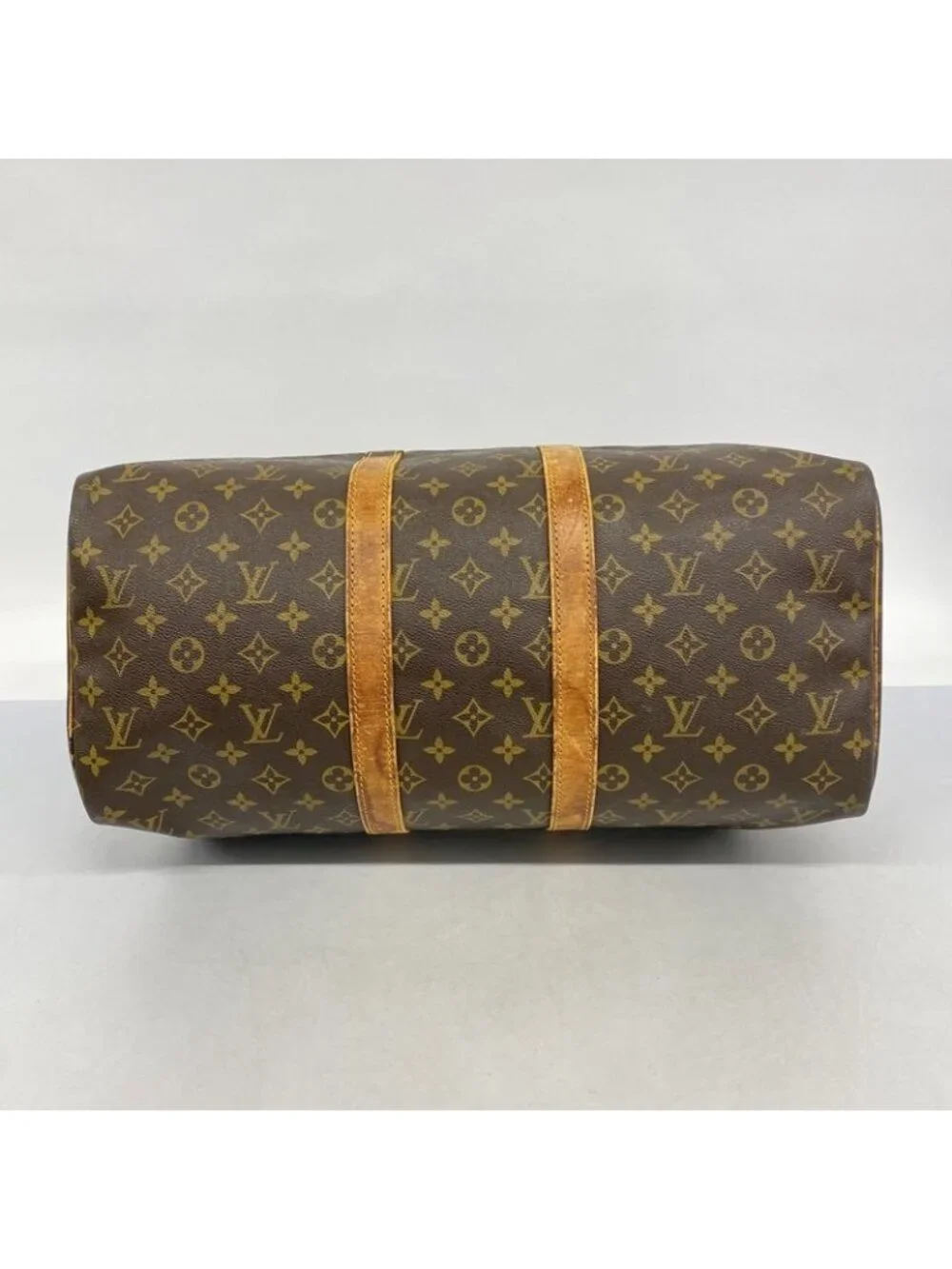 Louis Vuitton Boston Bag Monogram Keepall 45 Brown - Picture 3 of 10